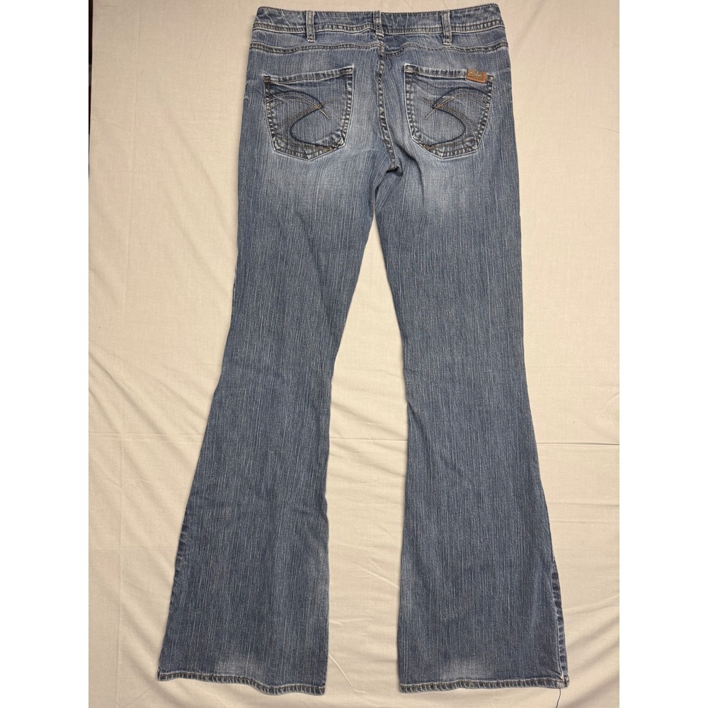Silver Jeans Mirage Bootcut Medium Wash Low Rise Denim Blue 30/35 - Picture 5 of 10
